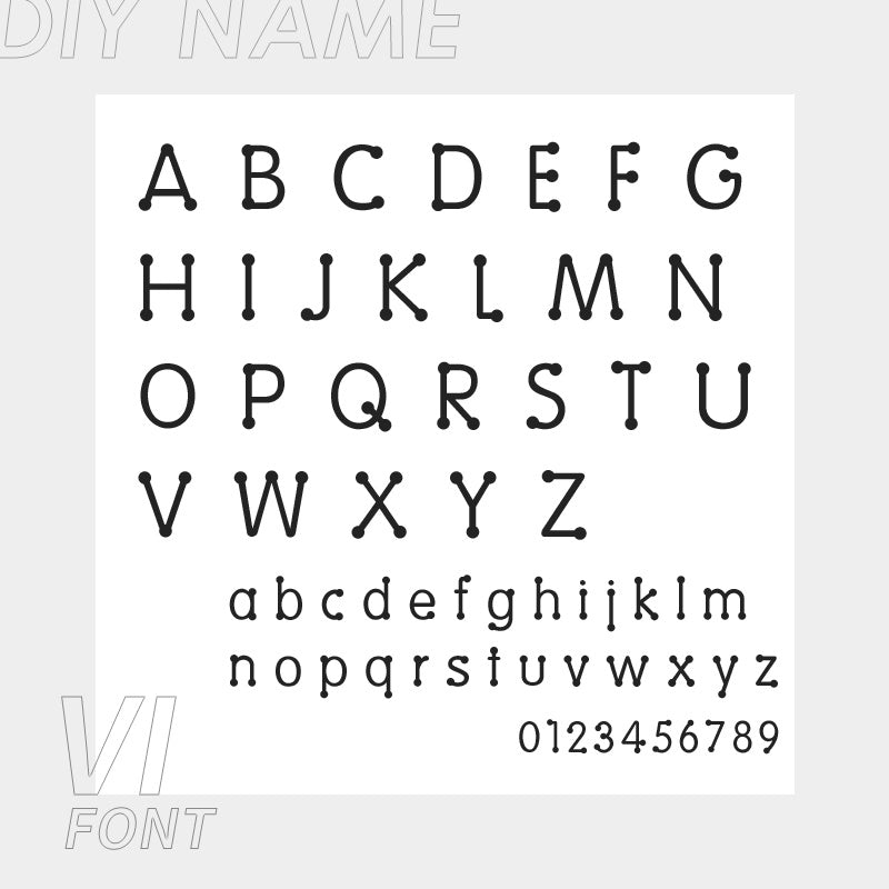 Bijoux personnalisés en acier inoxydable 316L, bracelet de cheville avec nom et alphabet anglais