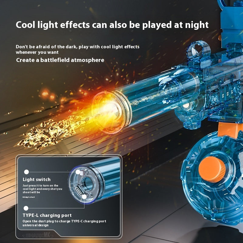 Light UMP45 Electric Water Gun Large Capacity