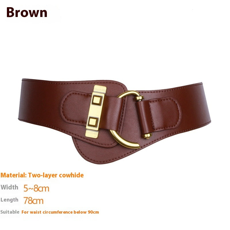 Ceinture en cuir pour femme