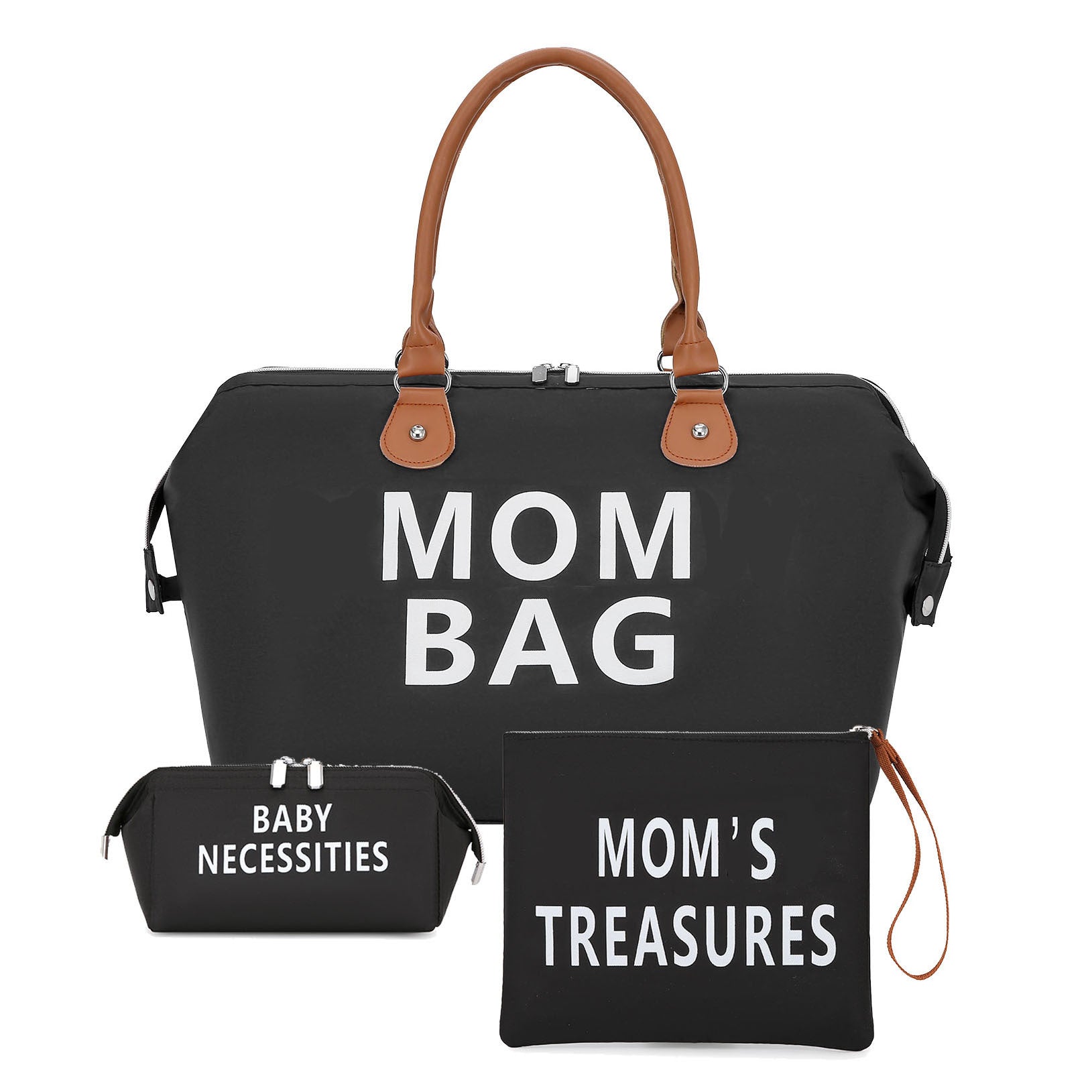 Multifunctional Large Capacity Waterproof And Hard-wearing Baby Diaper Bag Suit