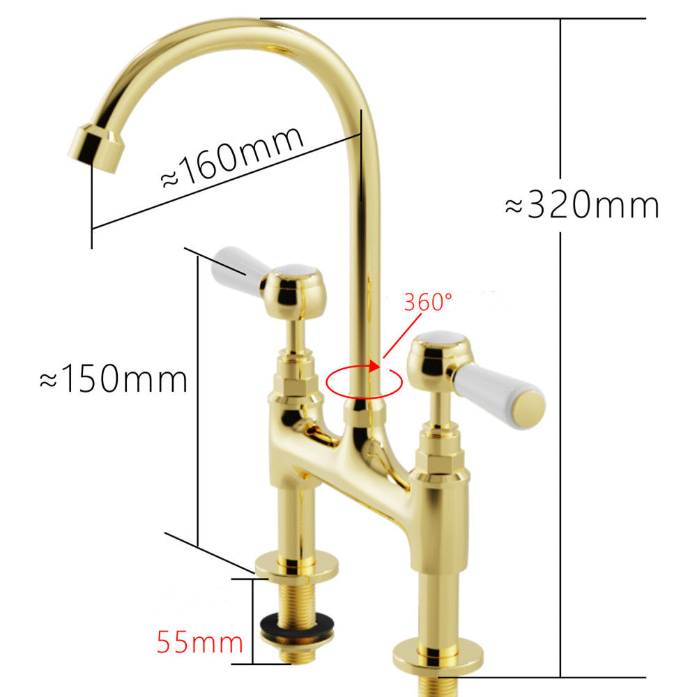 New Kitchen Faucet Ceramic Handle