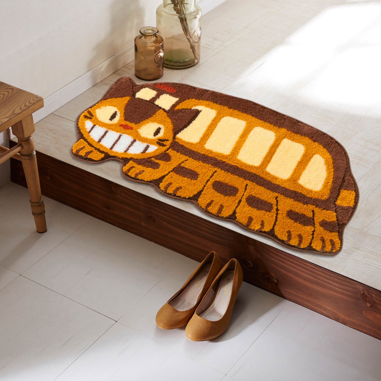 Bus Parking Plush Floor Mat Carpet Entrance Japanese Style