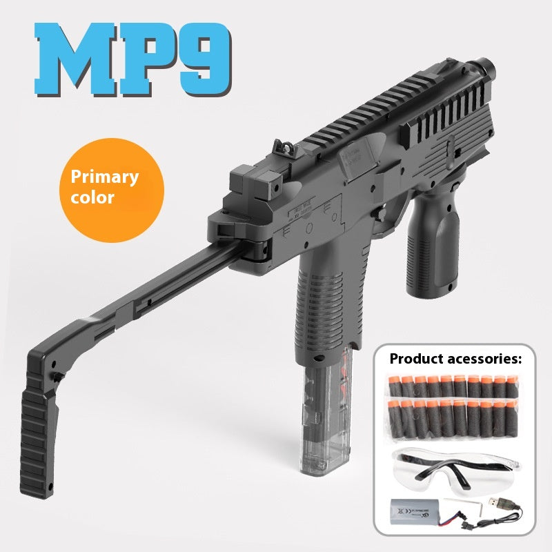 MP9 High-speed Electric Automatic Continuous Delivery Of Left-wheel Submachine Gun