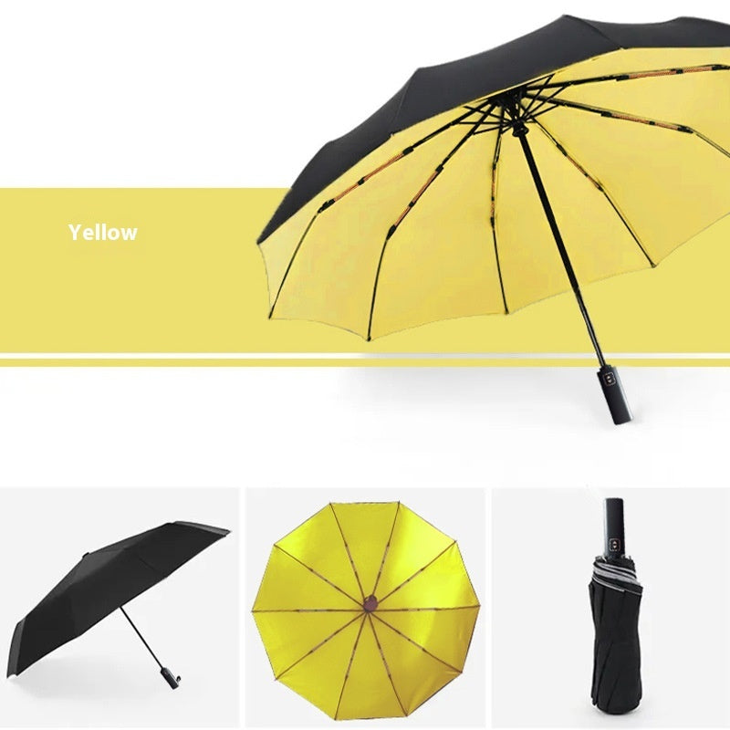 Double-layer Automatic 10-bone Double-bone Sunny Umbrella