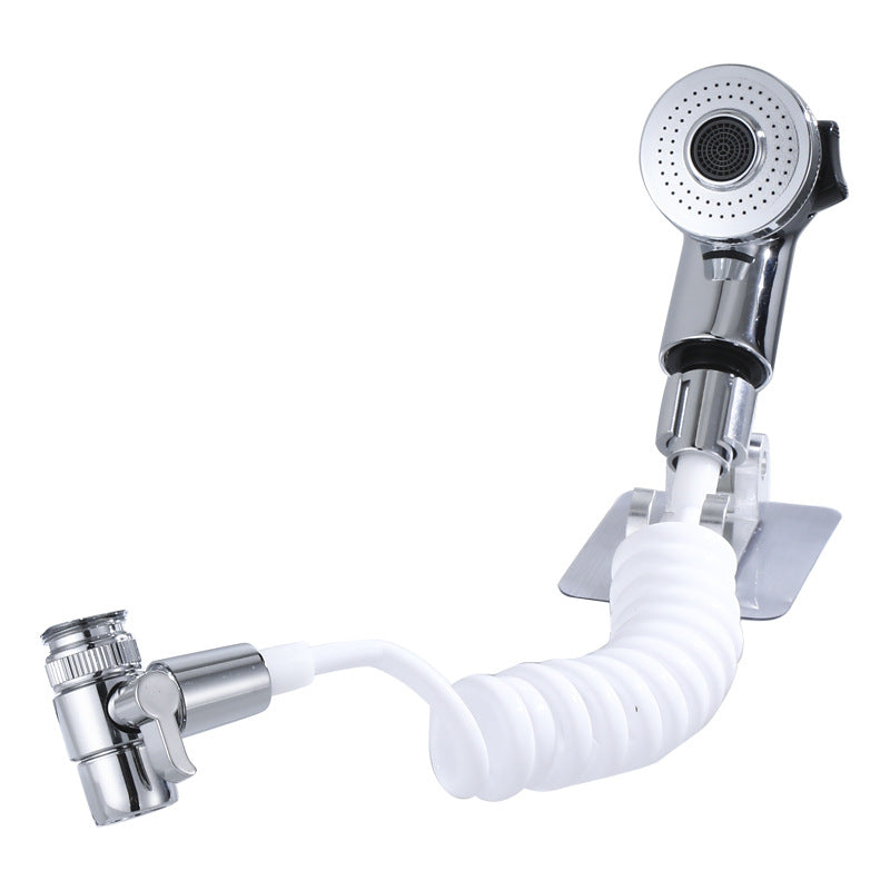 Shower Faucet With External Shampoo Artifact