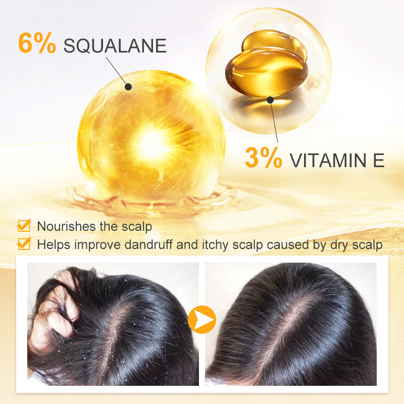 Huile essentielle pour des cheveux doux et brillants