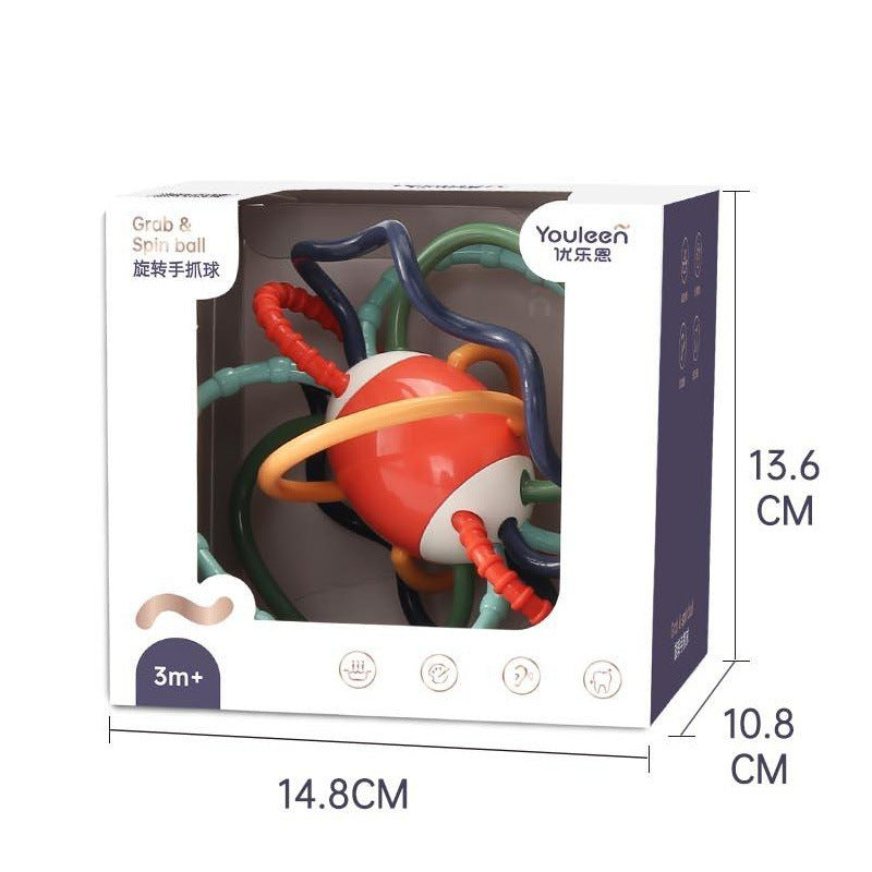 Baby Early Education Grasping Training Teether Chewable Toy