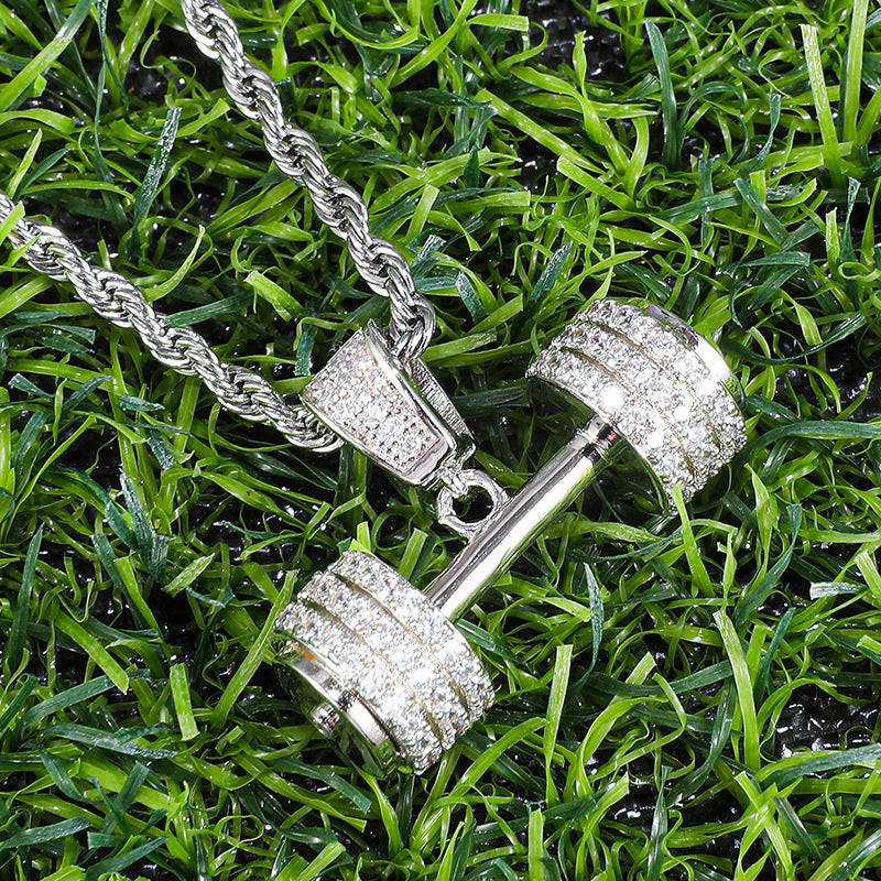Men's Full Diamond Hip Hop Pendant Necklace