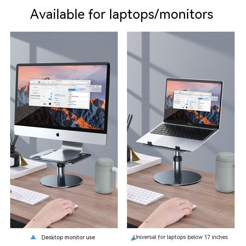 Mobile Folding Laptop Lifting Cooling Bracket