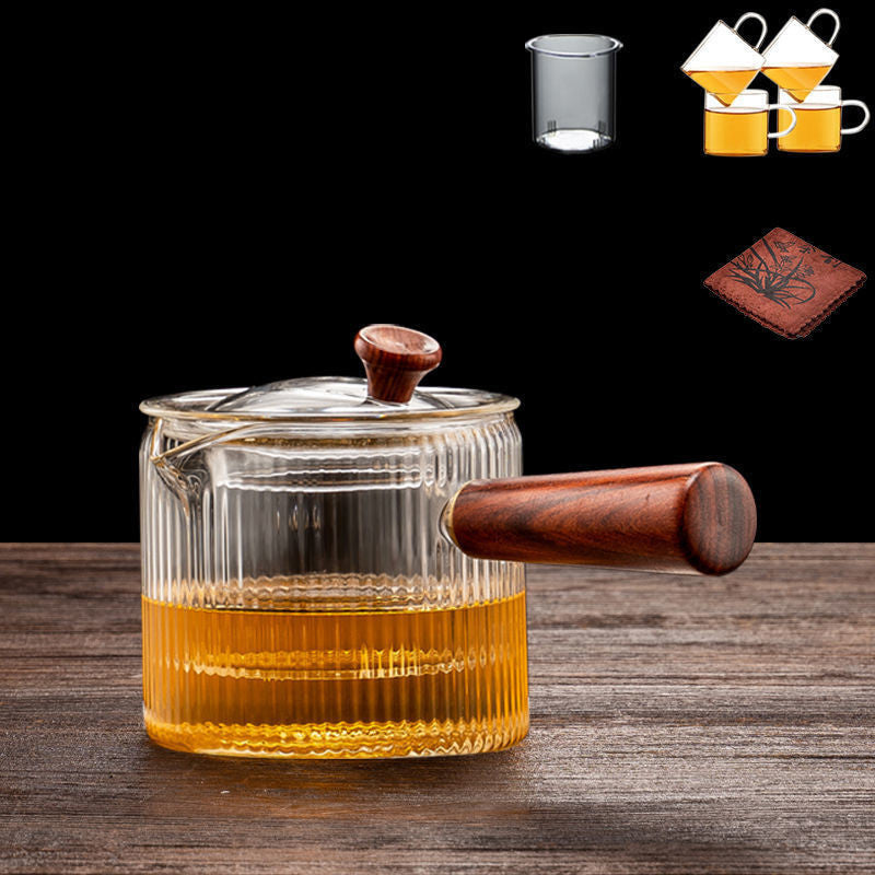 Electric Ceramic Stove Tea Maker Teapot Set Thickened Glass Household