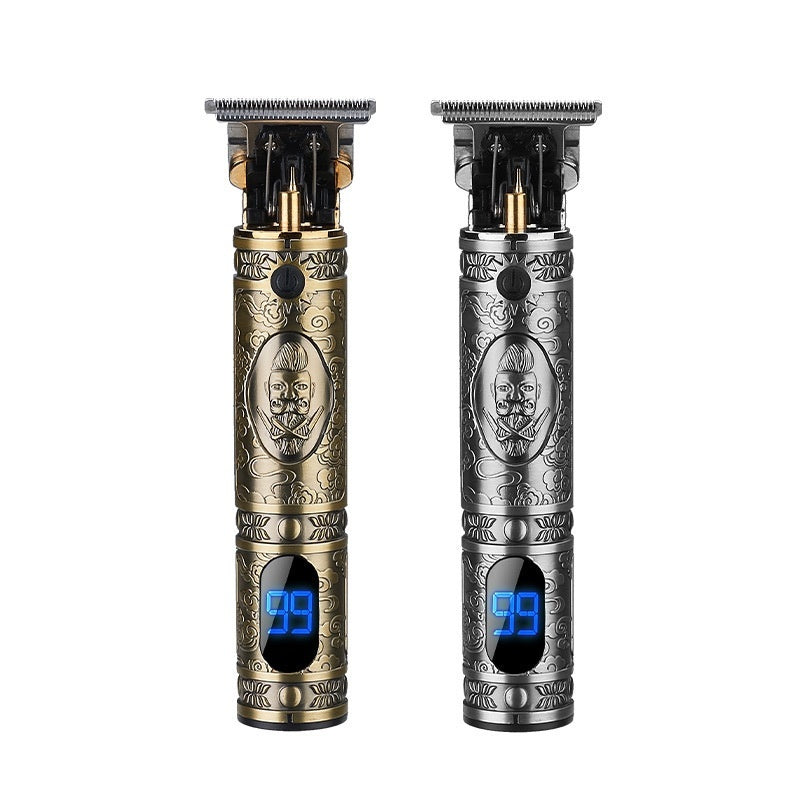 T9 Buddha Head Dragon And Phoenix Hair Clipper Electric Clipper Oil Head