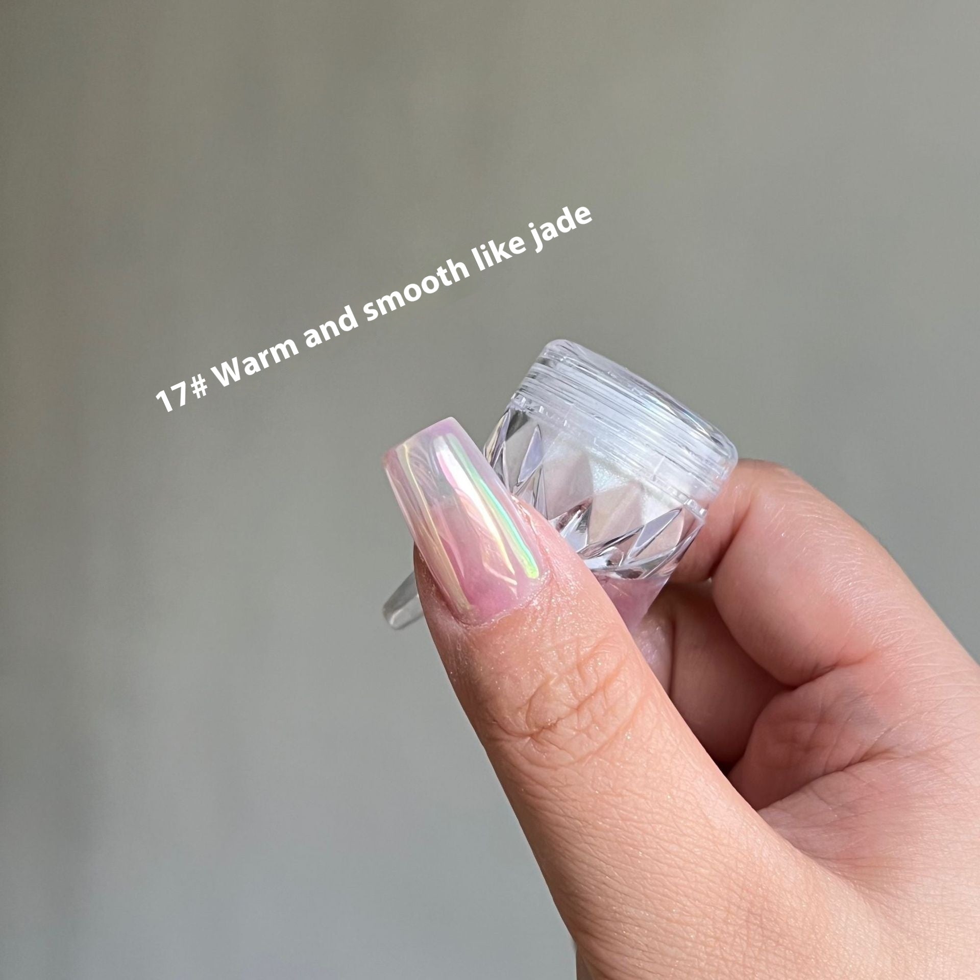 Sky Mirror Aurora Powder Nail Beauty Ornament