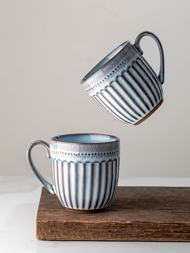 Face Value Control Ceramic Retro Coffee Large Cup