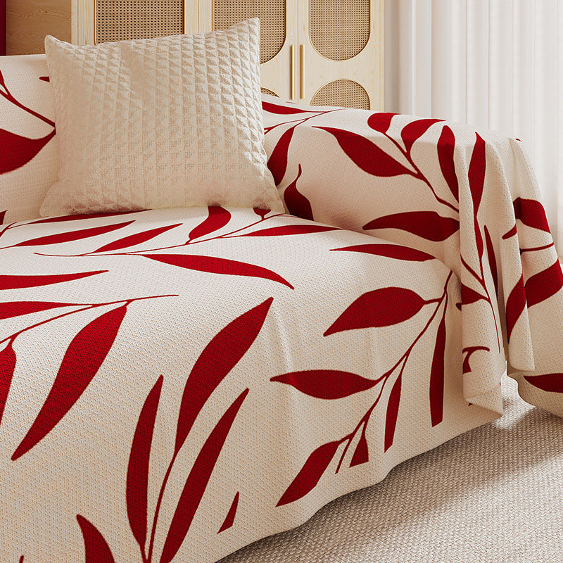 New Year Celebration Chinese Style Sofa Cover High Sense Four Seasons Universal Anti-scratching
