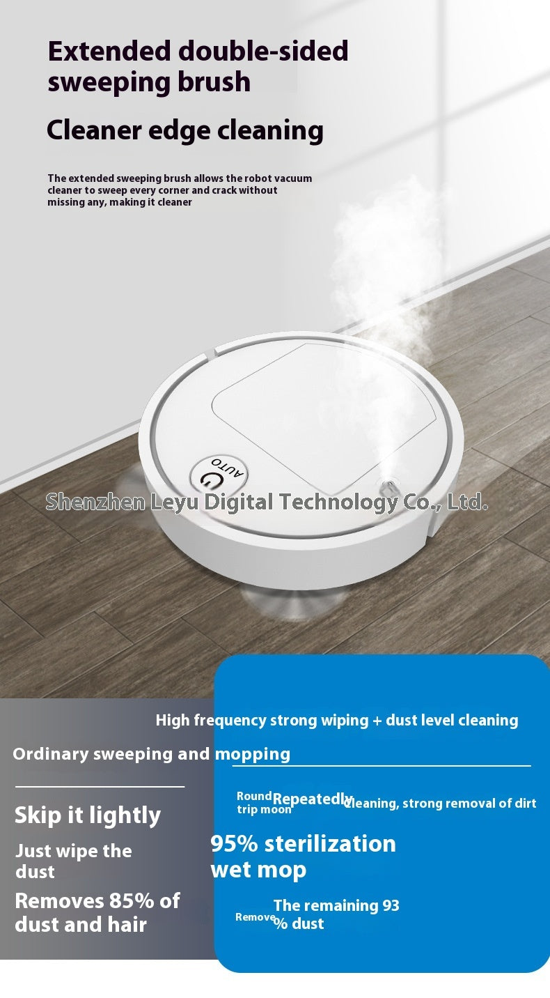 Robot balayeur intelligent entièrement automatique Lazy Home
