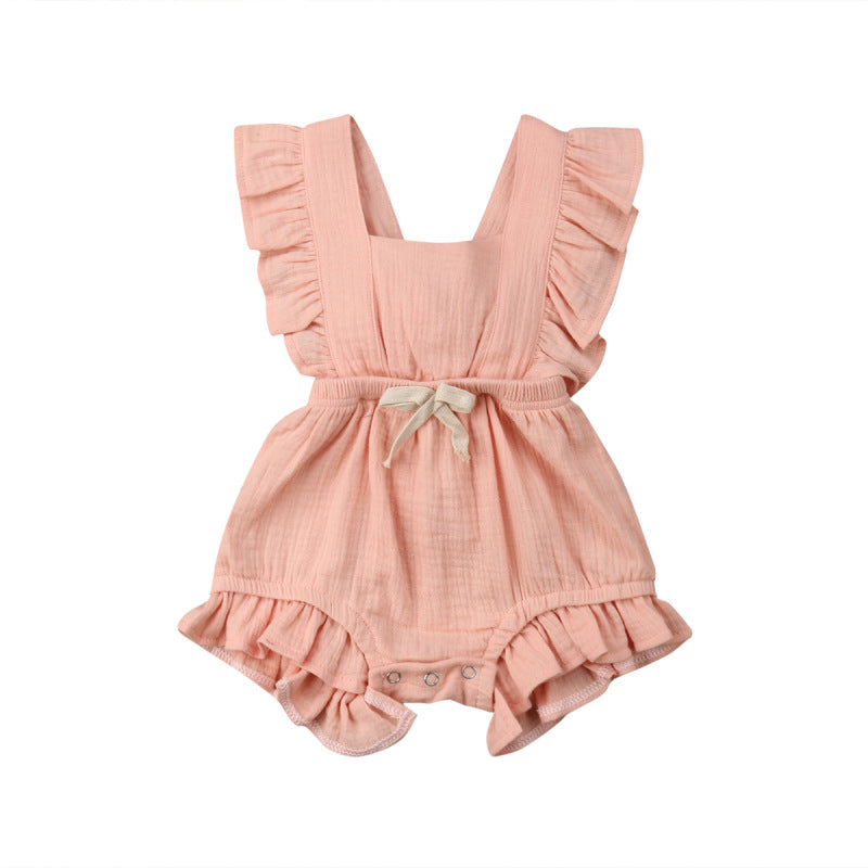 Baby Summer Sweet Bubble Cotton Rompers