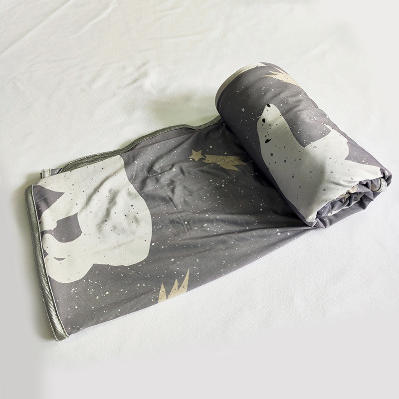 Women's Fashion Printed Cold Blanket