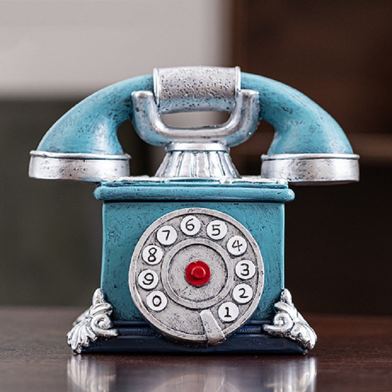 Household Fashion Retro Nostalgic Telephone Landline Ashtray