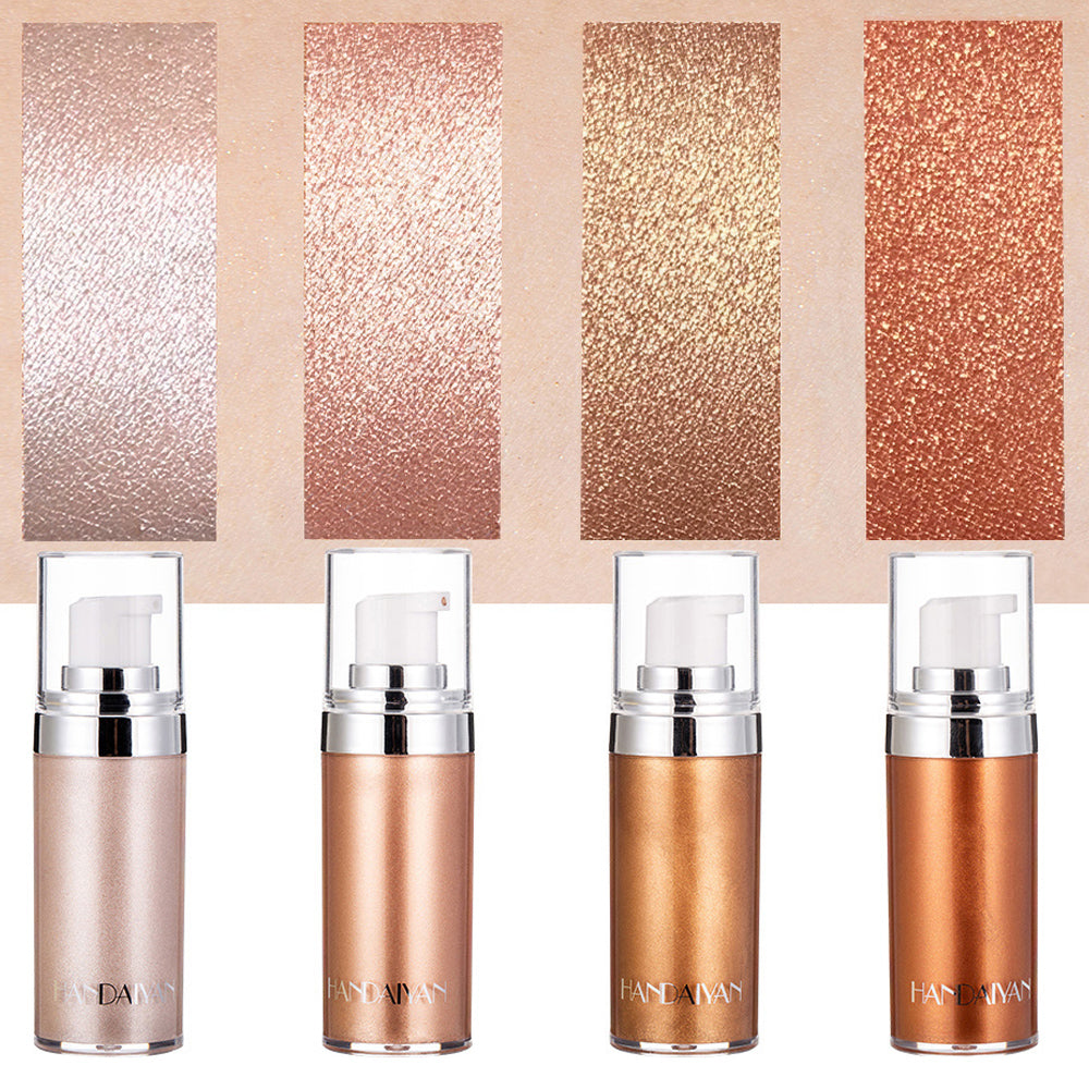 Maquillage Illuminateur Liquide Visage Jambes Correcteur Pailleté Liquide Bronzant Cosmétiques Éclat du Visage