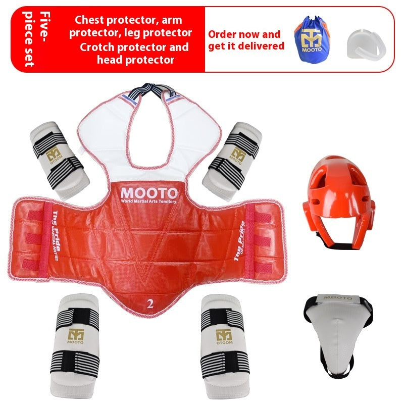 Taekwondo Protective Gear Thickened Combat Equipment Complete Set