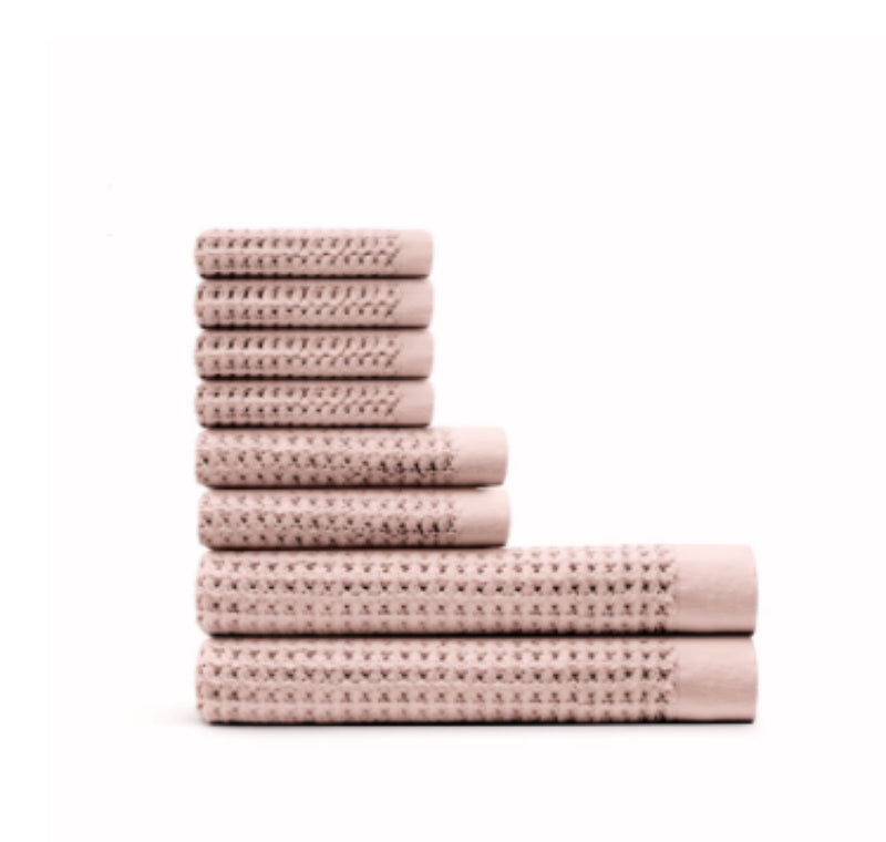 Waffle Class A Pure Cotton Bath Towel Household