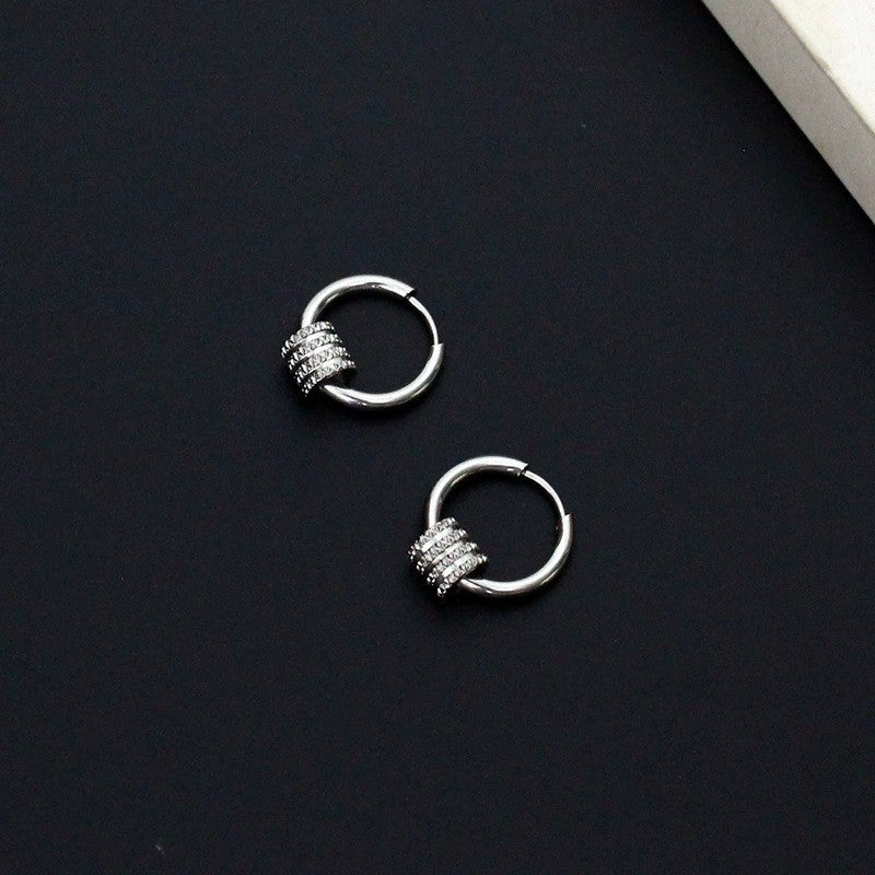 Trendy Men's Ear Studs & Ear Cuffs, High-End Unisex Earrings
