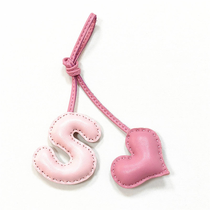 Handmade Stitching Letters With Love English Letters Bag Ornaments