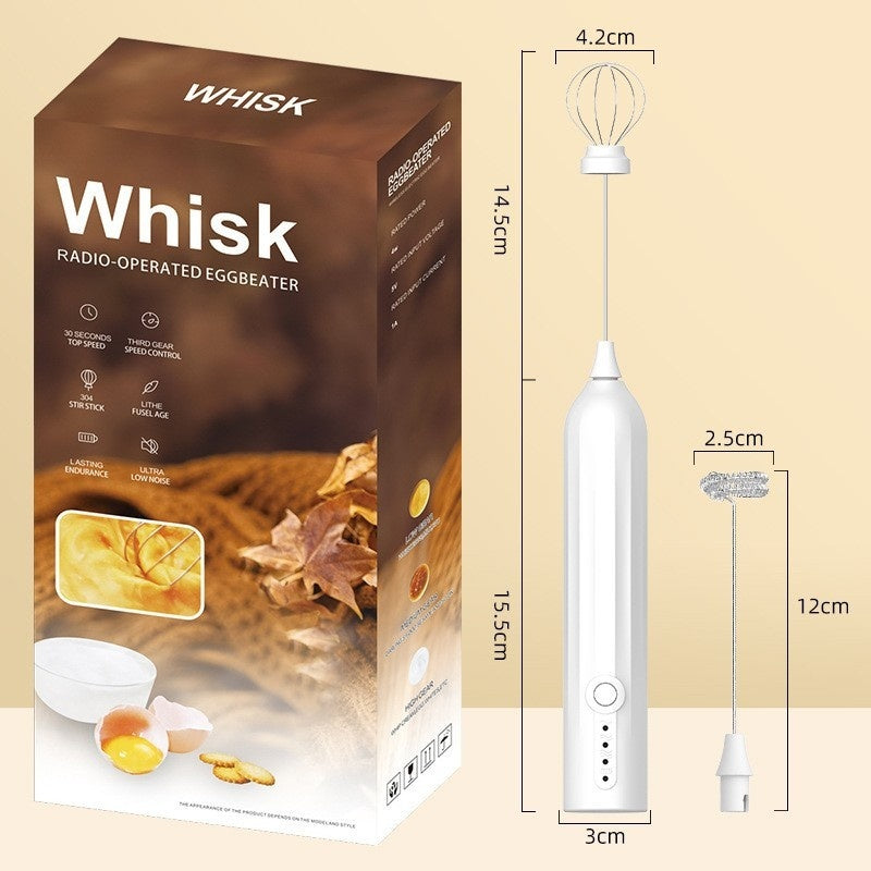 Mini Handheld Coffee Baking At Home Milk Frother Electric Stirring Rod