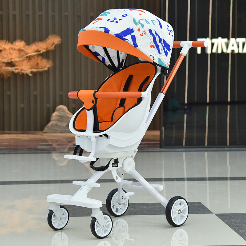 Trolley Portable Bébé Élégant et Personnalisé