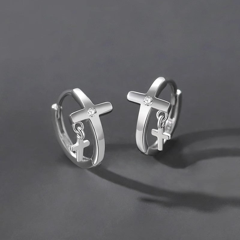 Trendy Men's Ear Studs & Ear Cuffs, High-End Unisex Earrings
