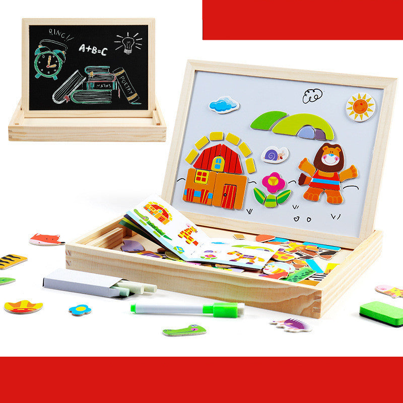 Character Five Senses Magnet Early Learning Educational Toys