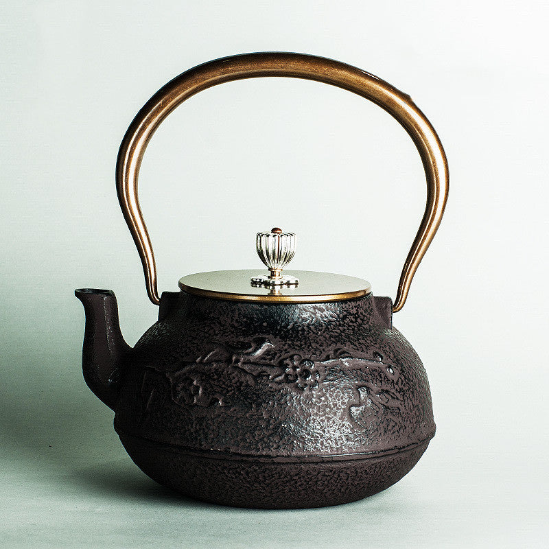 Personalized Ancient Painting Iron Teapot