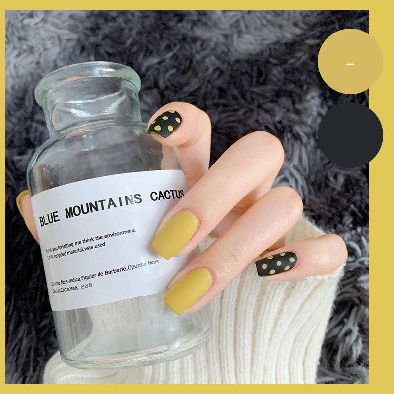 Water-based Matte Nail Polish Autumn And Winter Color Matte Matte Texture