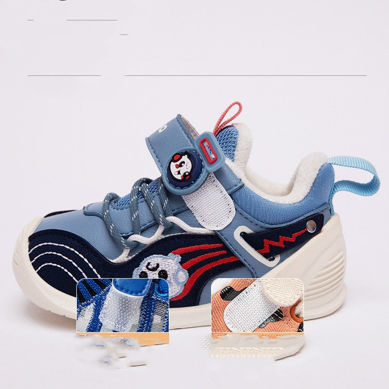 Ultra-fiber Thick-soled Sports Light And Comfortable Toddler Shoes