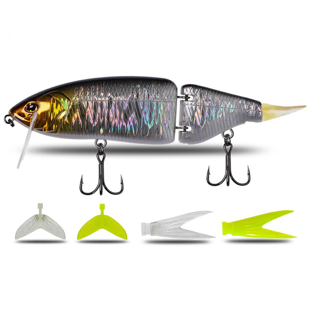Sub-floating Water Multi-section Bionic False Bait