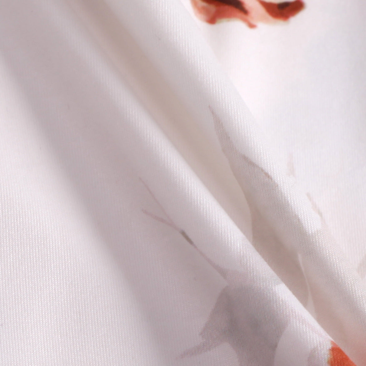 Ins Popular Baby Flounced Sleeve Suit Printed Top Blouse And Pants Headscarf Three-piece Suit