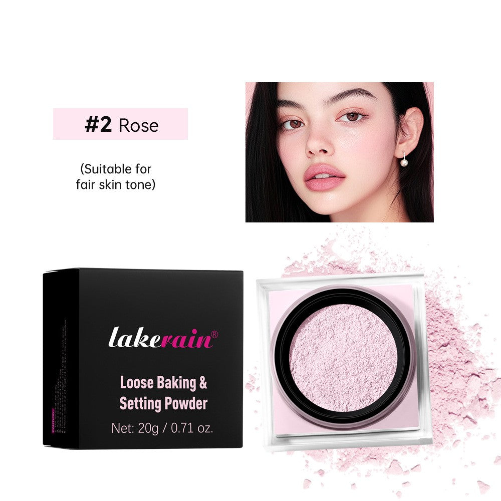 Square Box Finishing Loose Powder Even Skin Color
