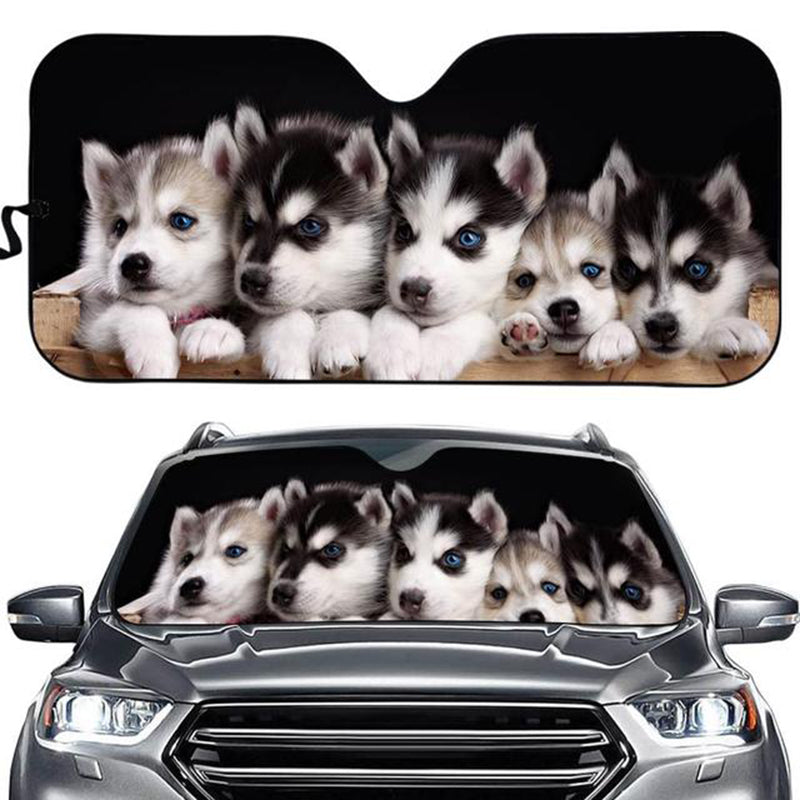 Car Sunshade Front Gear Heat Insulation Free Punch