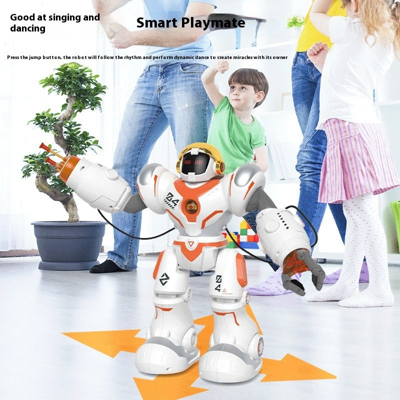 Intelligent Remote Control Robot For Mechanical Combat Police