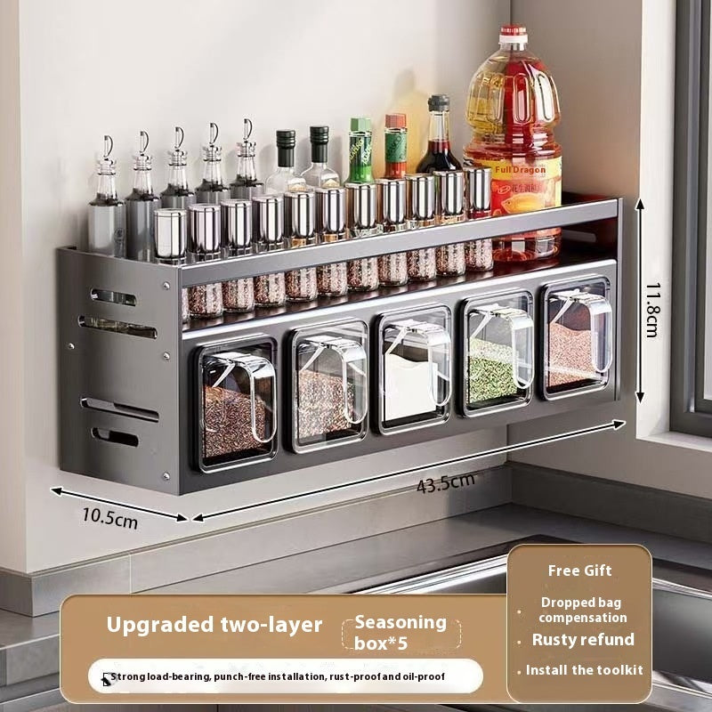 Household Fashion Kitchen Spice Storage Rack