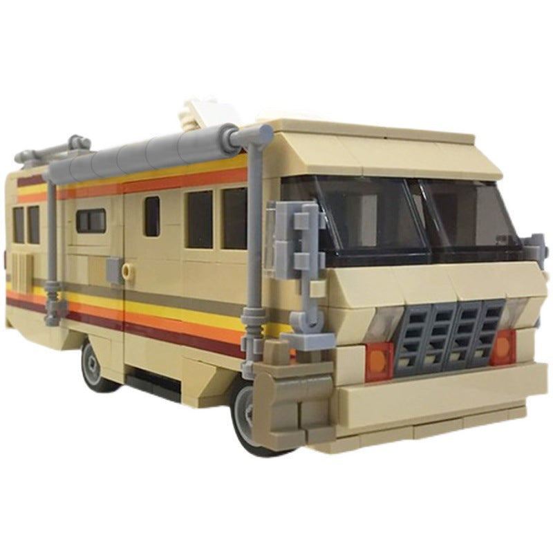 Compatible Assembled Building Block Toy Wagon MOC-17836