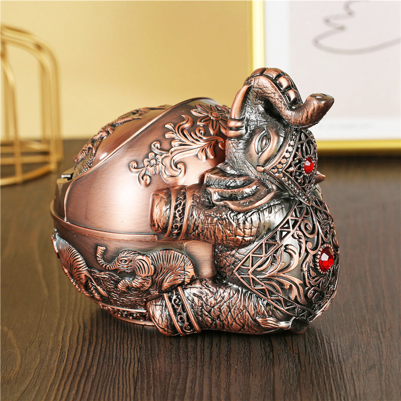 Home Office Living Room With Lid Anti Fly Ash Ashtray