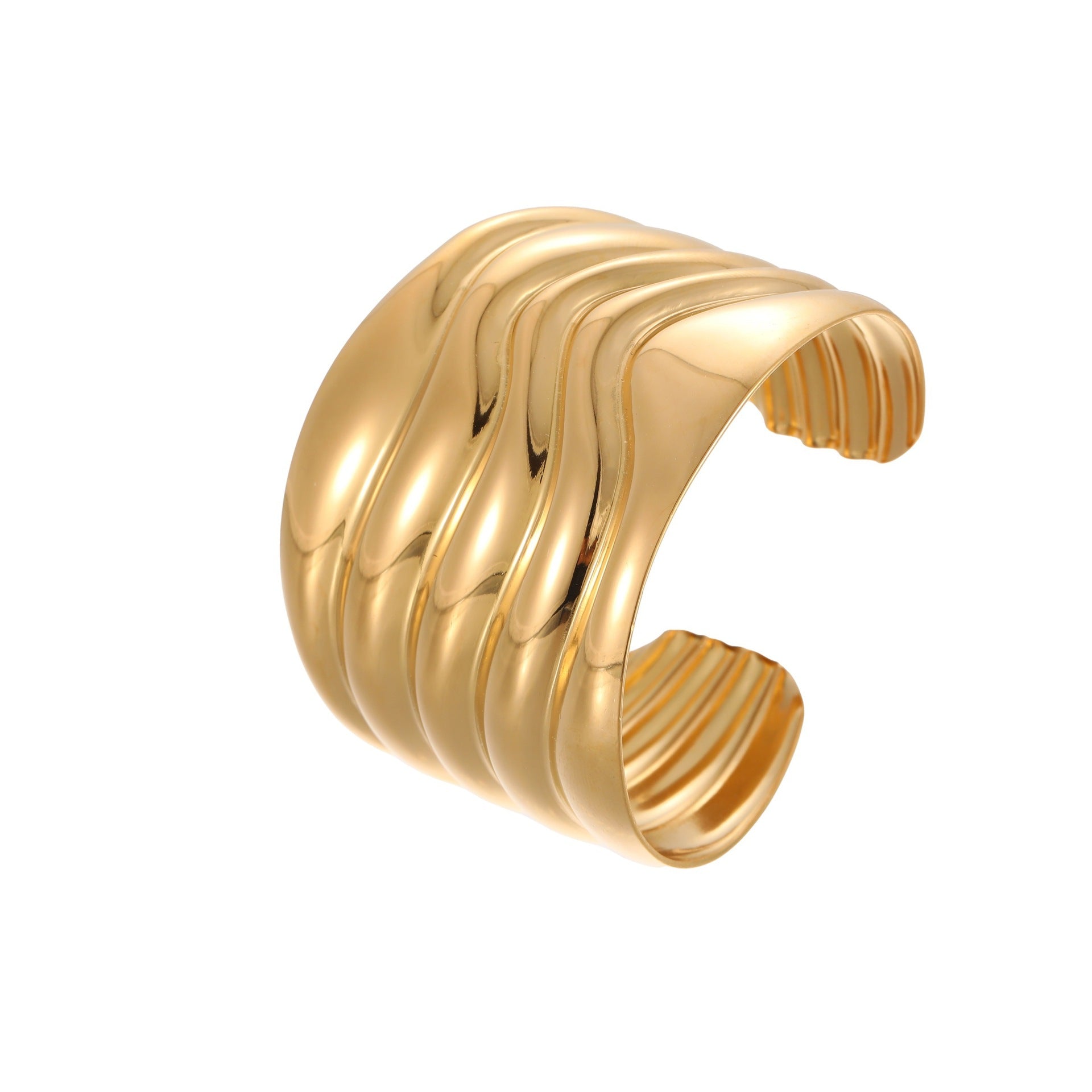 Fashion Exaggerated Wide Bracelet Niche Opening
