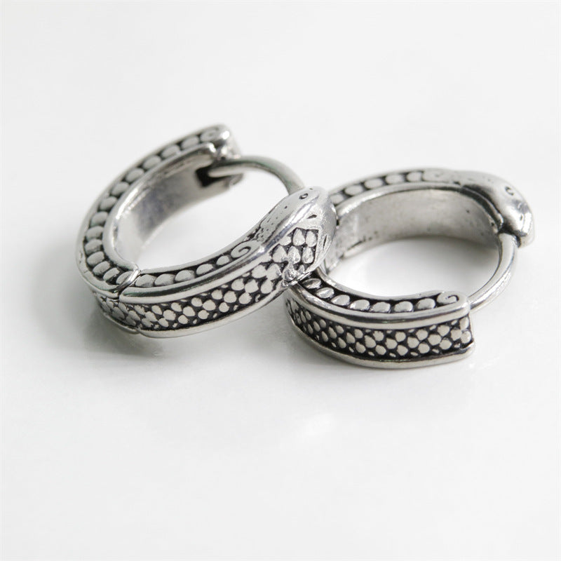Punk Earrings Personalized Stainless Steel Earrings