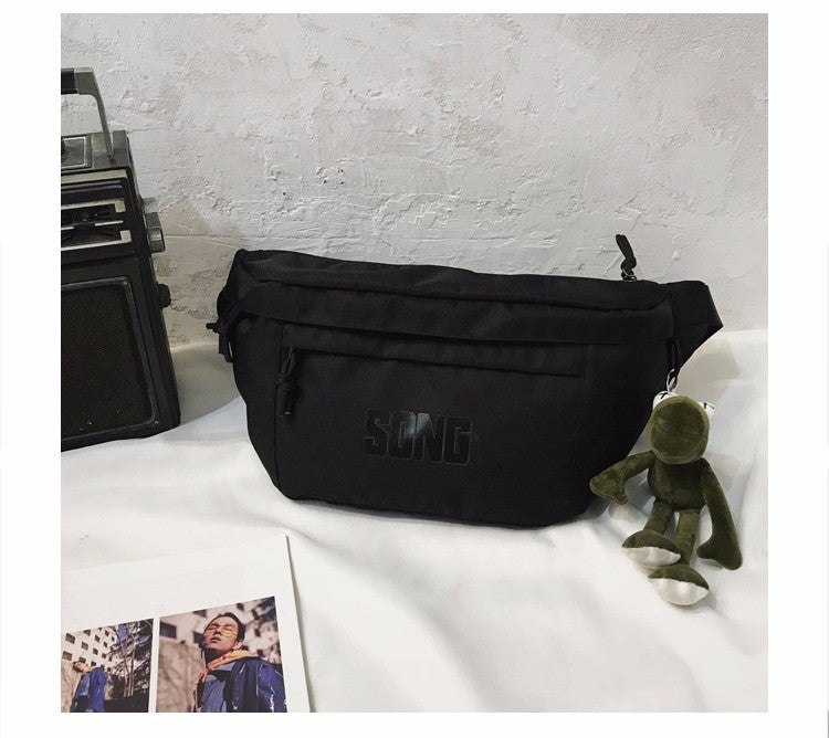 Nylon Shoulder  Large Capacity Chest Bag