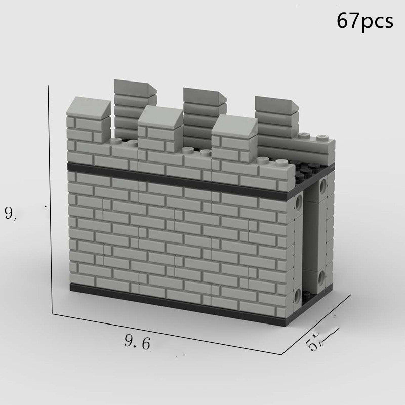 Small Particle Building Blocks Toy Assembled And Inserted Boy