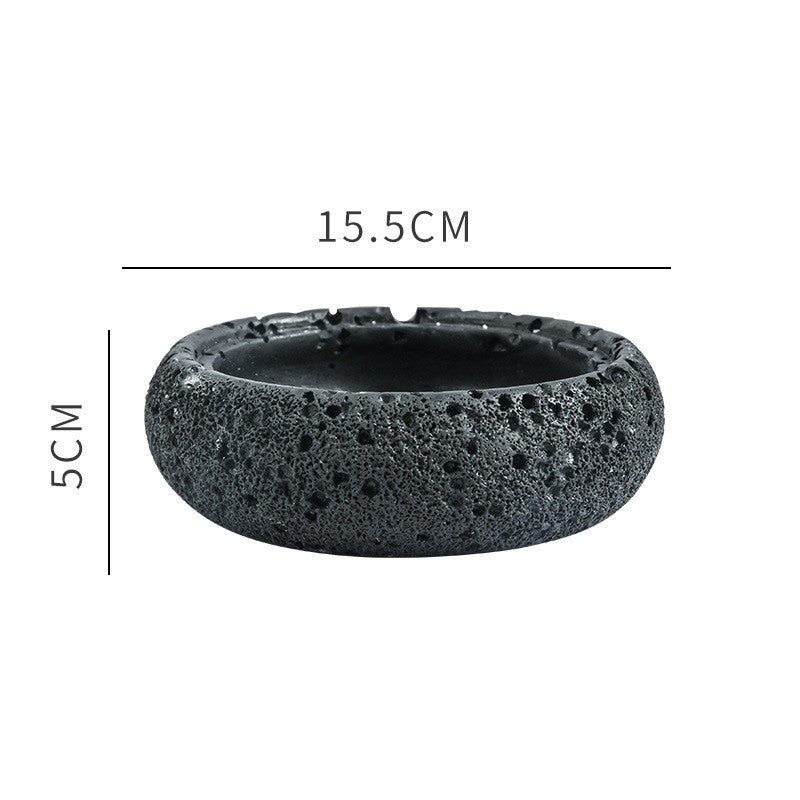 Cement Astronaut Ashtray With Cover Protection