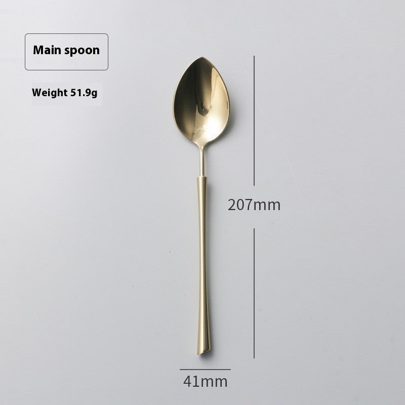 Aden Bright Western Food Knife Fork Spoon