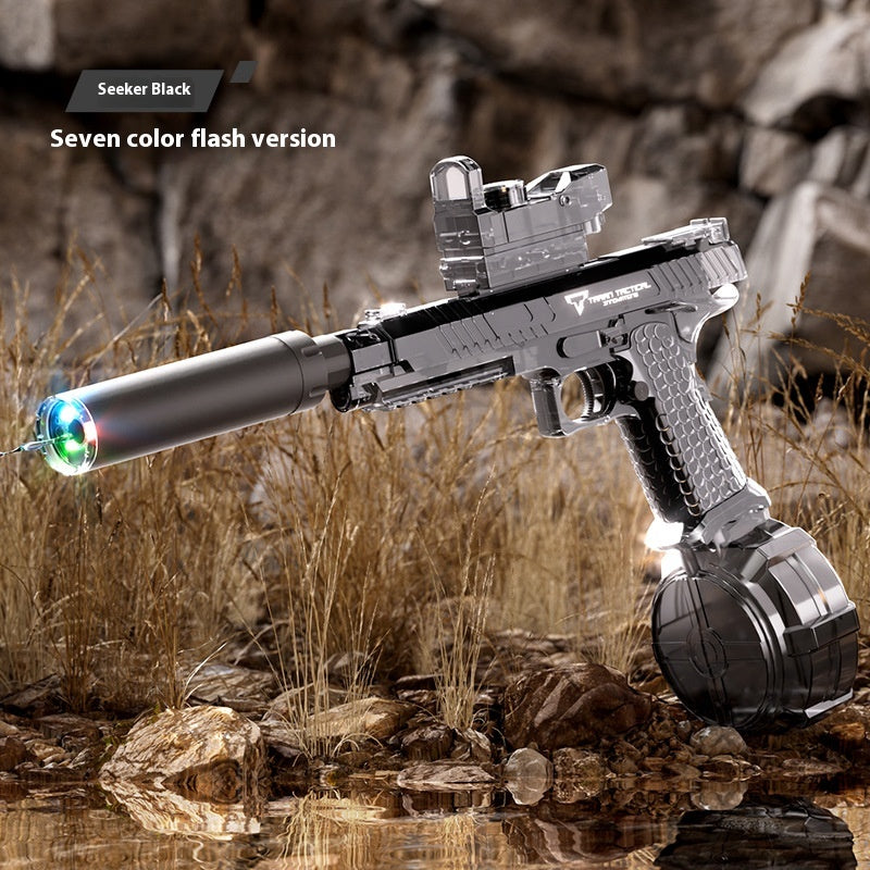 Electric With Light Water Gun Electric Continuous Hair Water Pistols