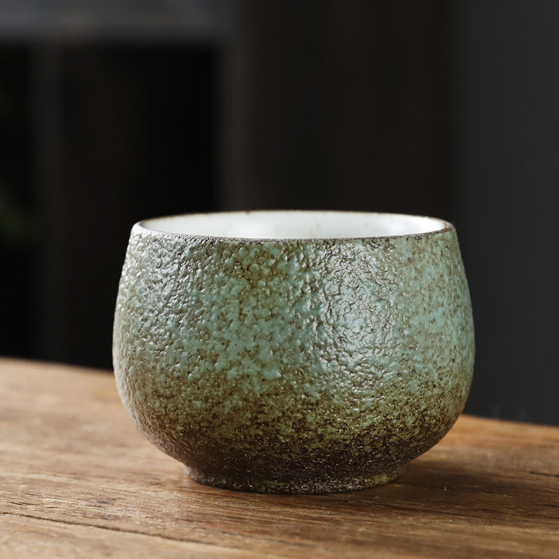 Simple Style Retro Domestic Ceramic Fambe Tea Cup